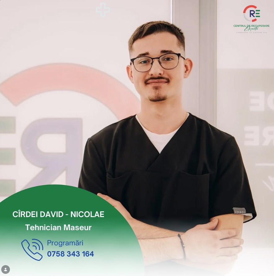 Cirdei David-Nicolae — Tehnician maseur certificat